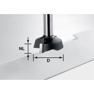 Furnitūros skylių grąžtas Festool ; HW; 28 mm 