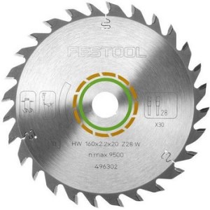 Pjovimo diskas medienai Festool; 160x1,8x20,0 mm; Z12; 25° 
