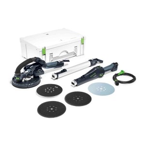 Šlifuoklis sienoms „žirafa“ Festool LHS 225 EQ Plus/IP (2 tarpiniai padeliai)