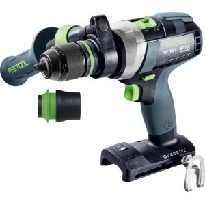 Akumuliatorinis suktuvas-gręžtuvas Festool TDC 18/4 I-Basic QUADRIVE; 18V (be akumuliatoriaus ir pakrovėjo)
