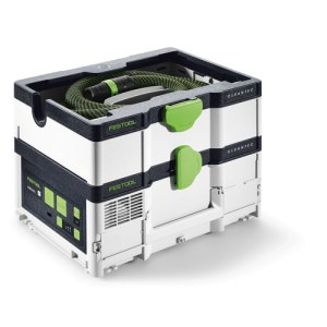 Akumuliatorinis dulkių siurblys Festool CLEANTEC CTLC SYS HPC 4,0 I-Plus; 18 V; 4x4,0 Ah akum.