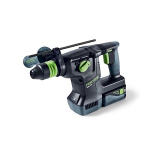 Perforatorius Festool KHC 18 5,0 EBI-Plus; 18 V; 2,6 J; SDS-plus; 2x5,0 Ah akum.
