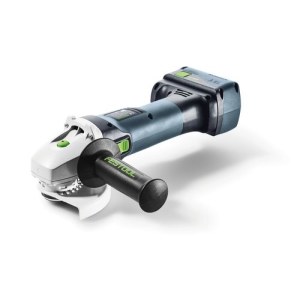 Akumuliatorinis kampinis šlifuoklis  Festool AGC 18-125 5,0 EBI-Plus; 18 V; 2x5,0 Ah akum.