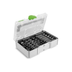 Spiralinių grąžtų komplektas medienai Festool SYS3 S 76-SB CE-SORT/6; 6-16 mm; 6 vnt.