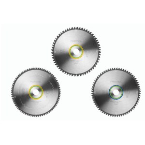 Pjovimo diskai Festool 578570; 260x2,4/2,5x30,0 mm; Z60/Z80/TF68; -5°/0°; 3 vnt.