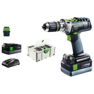 Smūginis suktuvas-gręžtuvas Festool PDC 18/4 Li 4,2 plus; 18 V; 2x4,2 Ah akum.