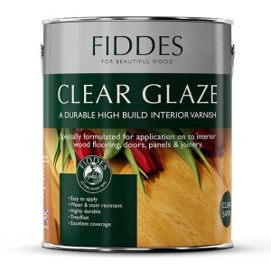Glazūra (Lakas) Fiddes Clear Glaze 9915; 1 l; pusiau matinė
