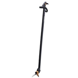 Žolės žirklės su specialia pavara Fiskars 113690 ilgos