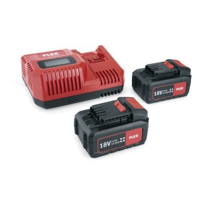 Priedų rinkinys Flex P-Set 55 R; 18 V; 2x5,0 Ah akum.