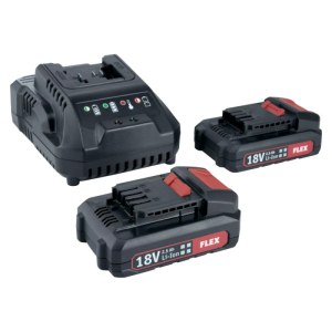 Priedų rinkinys Flex P-Set 22 Q; 18 V; 2x2,5 Ah akum.