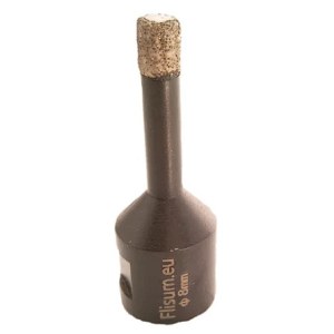Deimantinė gręžimo karūna Flisum RAIMDGK08M14; 8 mm; M14