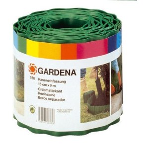 Atitvėrimo juosta Gardena 538-20; 15 cm/9 m; žalia