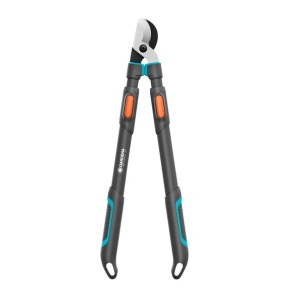 Svertinės sodo žirklės prasilenkiančiais ašmenimis Gardena 970767001; 646-900 mm