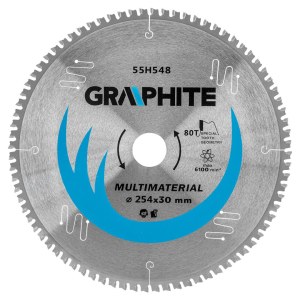 Pjovimo diskas Graphite 55H548; 254x30 mm