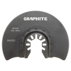 Pusapvalis pjūklelis Graphite 56H002; 85 mm