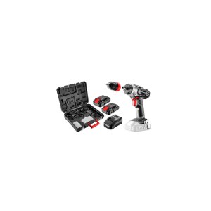 Suktuvas-gręžtuvas Graphite 58G022-SET2; 18 V; 2x2,0 Ah akum.; su lagaminu
