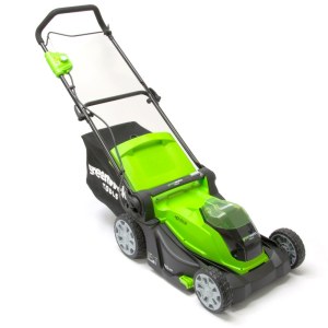 Vejapjovė Greenworks G40LM41; 40 V (be akumuliatoriaus ir pakrovėjo)