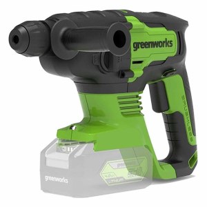 Perforatorius Greenworks GD24SDS1; 1,2 J; SDS-plus; 24 V (be akumuliatoriaus ir pakrovėjo)