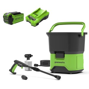 Aukšto slėgio plovykla Greenworks GDC40K25; 40 V; 1x2,5 Ah akum.