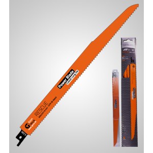 Pjūkleliai tiesiniam pjūklui GSON Tigerblade Rescue; 300x22x1,6 mm; 10 TPI; 5 vnt.