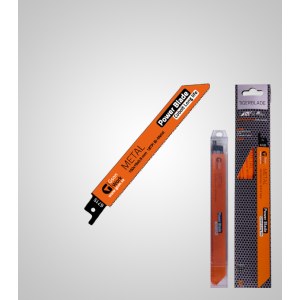 Pjūkleliai tiesiniam pjūklui GSON Tigerblade Metal 18; 150x19x0,9 mm; 18 TPI; 5 vnt.