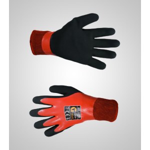 Žieminės darbinės pirštinės GSON GV790-11 Double Winter Grip; 11 dydis