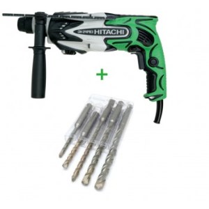 Perforatorius Hitachi DH24PB3; 3,2 J; SDS-Plus + priedai