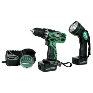 Drill driver Hitachi DS12DVF3; 12 V; 2x1,4 Ah accu.