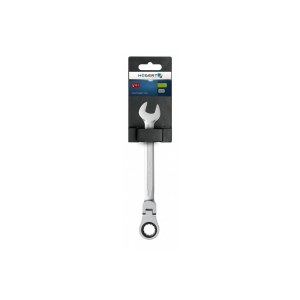 Kombinuotas raktas su terkšle Hogert HT1R053; 13 mm