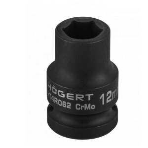 Smūginė sukimo galvutė Hogert HT4R062; 1/2''; 12 mm