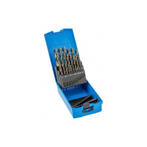 Grąžtų komplektas metalui Hogert HT6D800; 25 vnt.