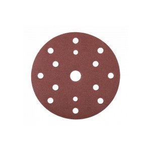 Šlifavimo popierius Hogert HT8D134; 150 mm; K120; 5 vnt.
