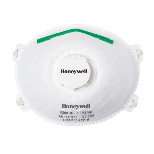 Apsauginė kaukė Honeywell 5209 P2 NR D V; 20 vnt.