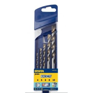 Universalių grąžtų komplektas Irwin CORDLESS; 4-10 mm 