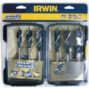 Grąžtų komplektas medienai Irwin BLUE GROOVE; 16-32 mm 