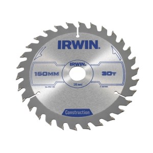 Pjovimo diskas medienai Irwin; 150x2,5x20,0 mm; Z30 