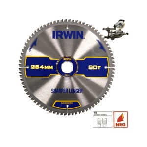 Pjovimo diskas medienai Irwin; 250x2,8x30,0 mm; Z48 