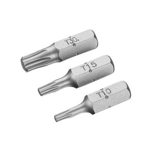 Suktuvo antgalių komplektas Irwin IW6061628; T10/T15/T30; 25 mm; 3 vnt.