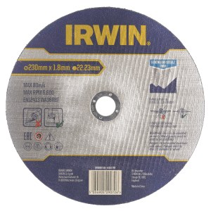 Abrazyvinis pjovimo diskas Irwin IW8082126; 230x1,8 mm