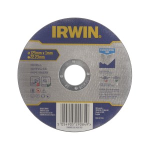 Abrazyvinis pjovimo diskas Irwin IW8082138; 125x1 mm
