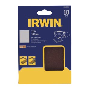 Šlifavimo popierius Irwin IW8083003; 140x115 mm; 10 vnt.