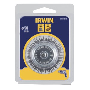 Nailoninis apvalus šepetys Irwin IW8088413; 45 mm