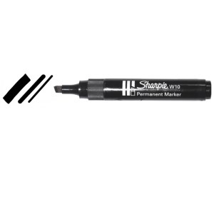 Žymeklis Irwin Sharpie juodas