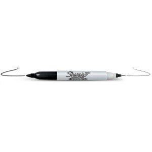 Žymeklis Irwin Sharpie Twin Tip mėlynas