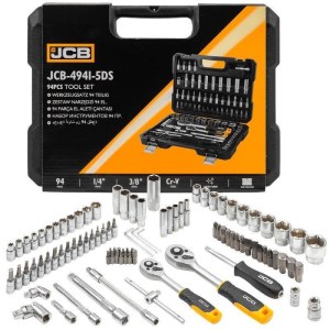 Įrankių komplektas JCB 4941-5DS; 1/4''; 3/8''; 94 vnt.