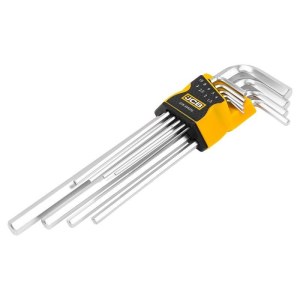 Raktų komplektas JCB 5093XL; 1,5-10 mm; 9 vnt.