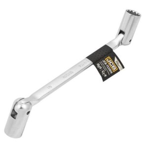Veržliaraktis lanksčiomis galvutėmis JCB 7521819; 18x19 mm