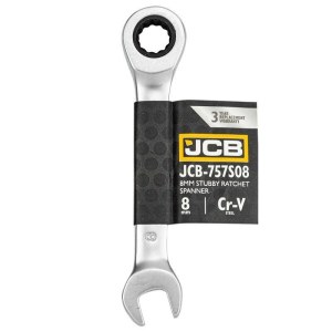 Raktas su terkšle JCB 757S08; 8 mm