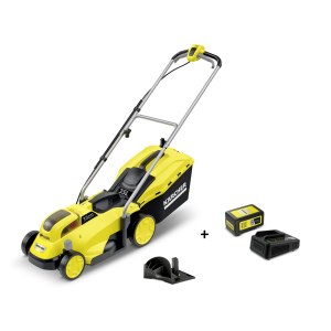 Vejapjovė Karcher LMO 18-33; 18 V (be akumuliatoriaus ir pakrovėjo) + Karcher Power 18 V; 5,0 Ah + greito krovimo pakrovėjas Power