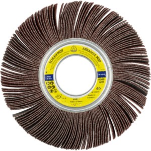 Žiedlapinis šlifavimo diskas Klingspor 12080; 165x25 mm; G120; 5 vnt.